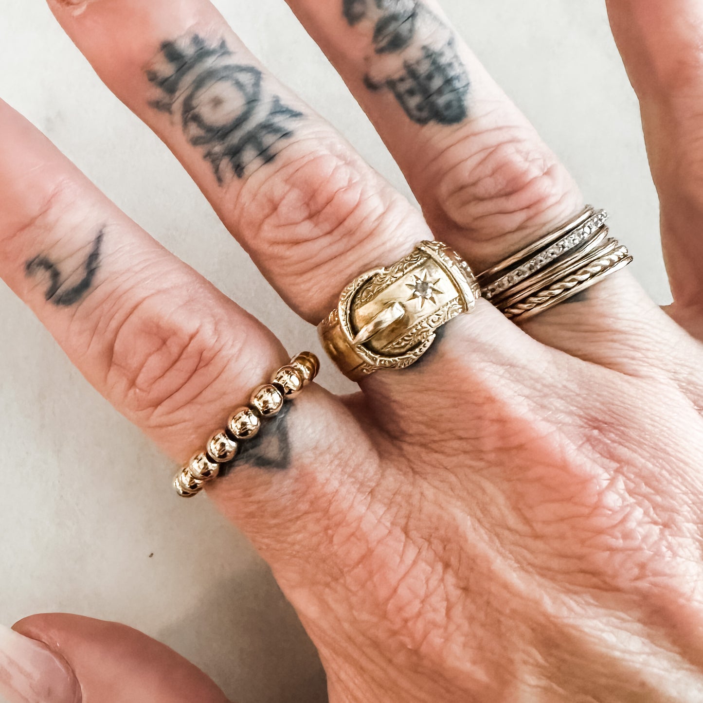 The Beaded Ring