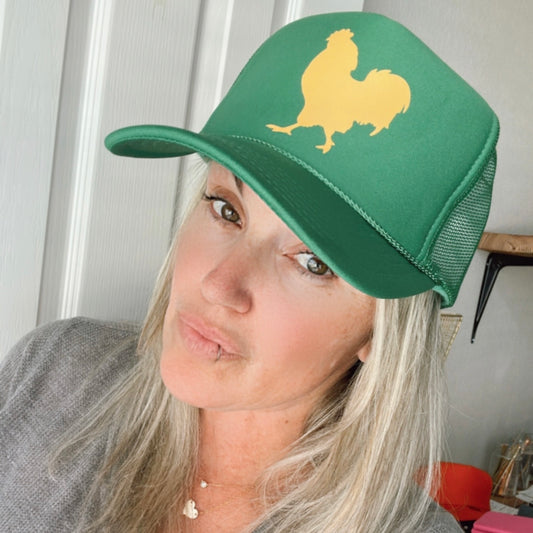 Rooster Trucker Hat