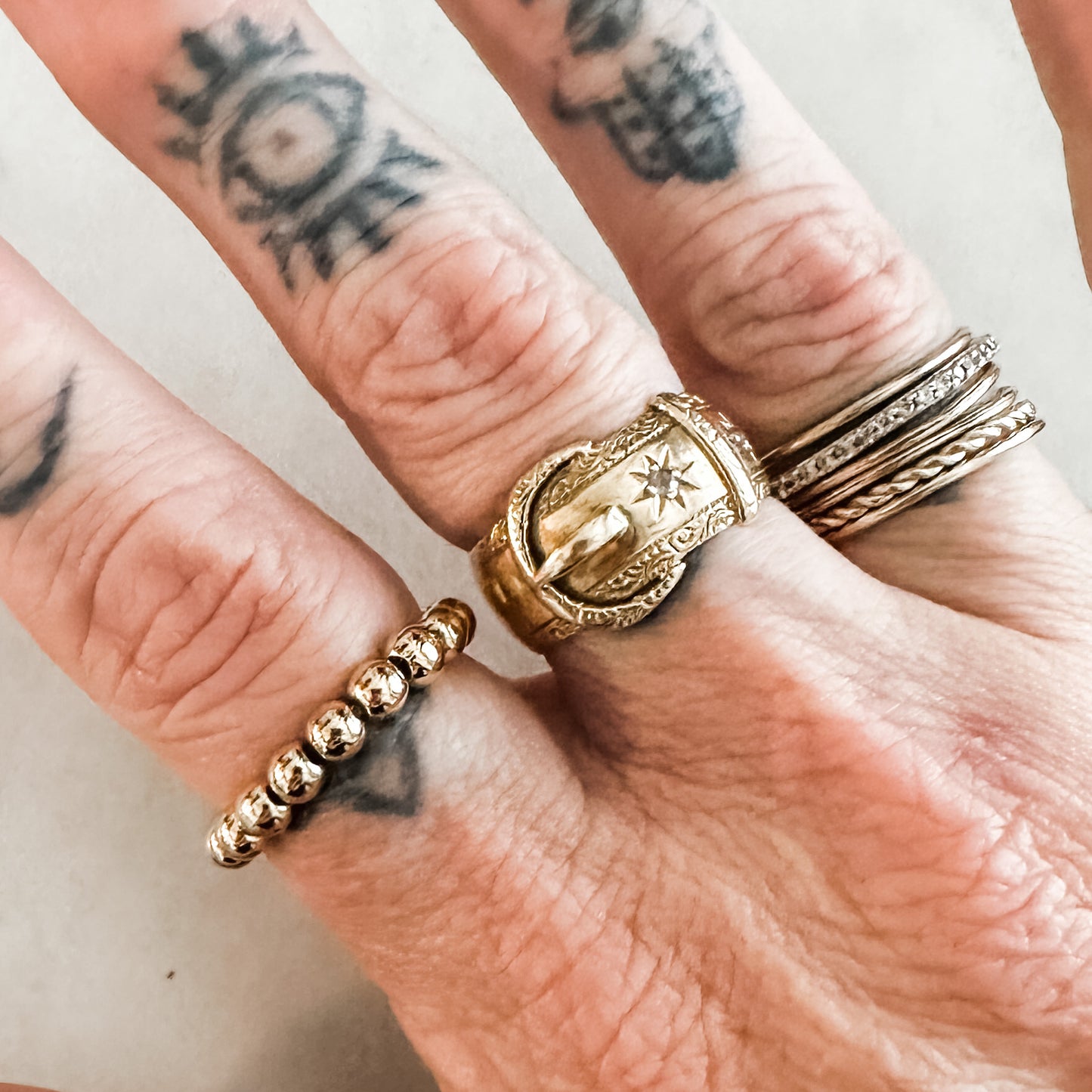 The Beaded Ring