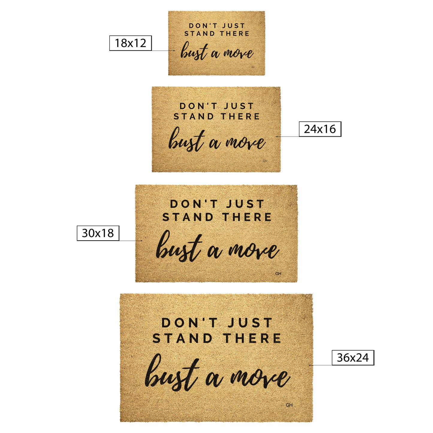 Bust A Move Doormat