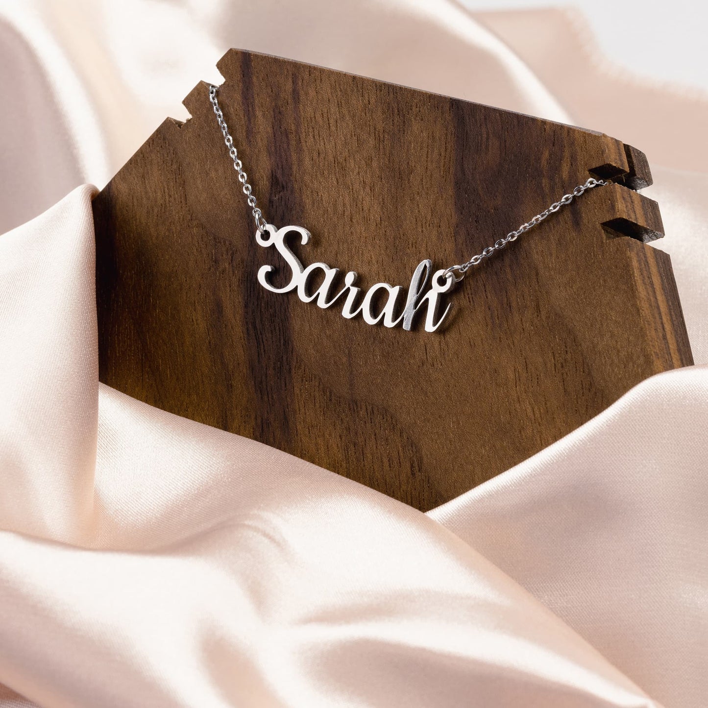 Custom Script Necklace