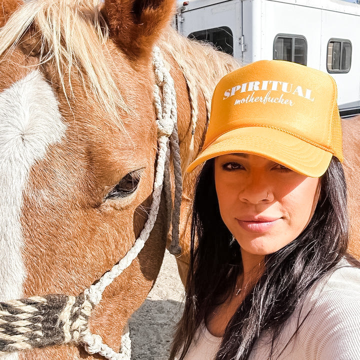 Spiritual MF Trucker Hat