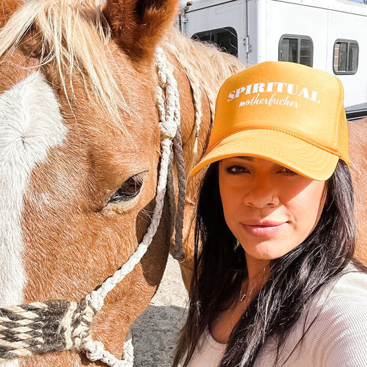 Spiritual MF Trucker Hat