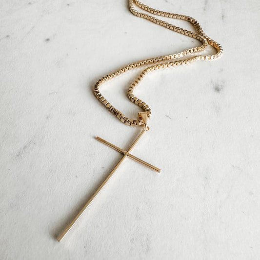 Statement Cross Necklace