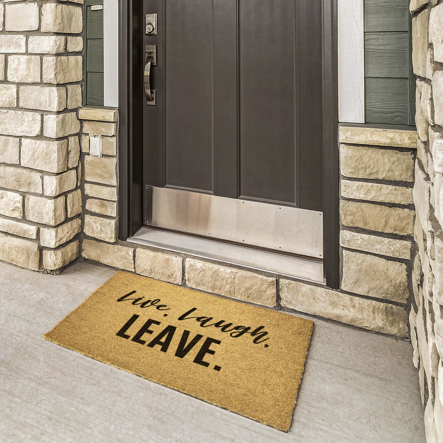 Live Laugh Leave Doormat