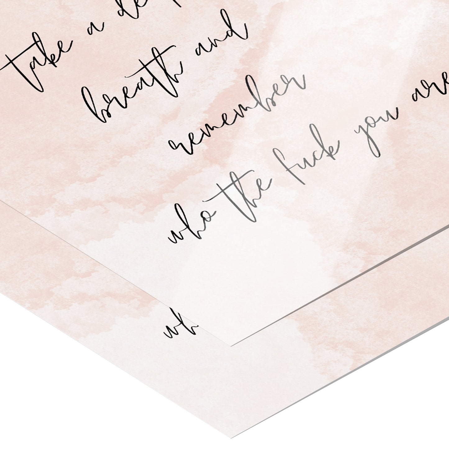 Remember Who You Are Poster 8x10