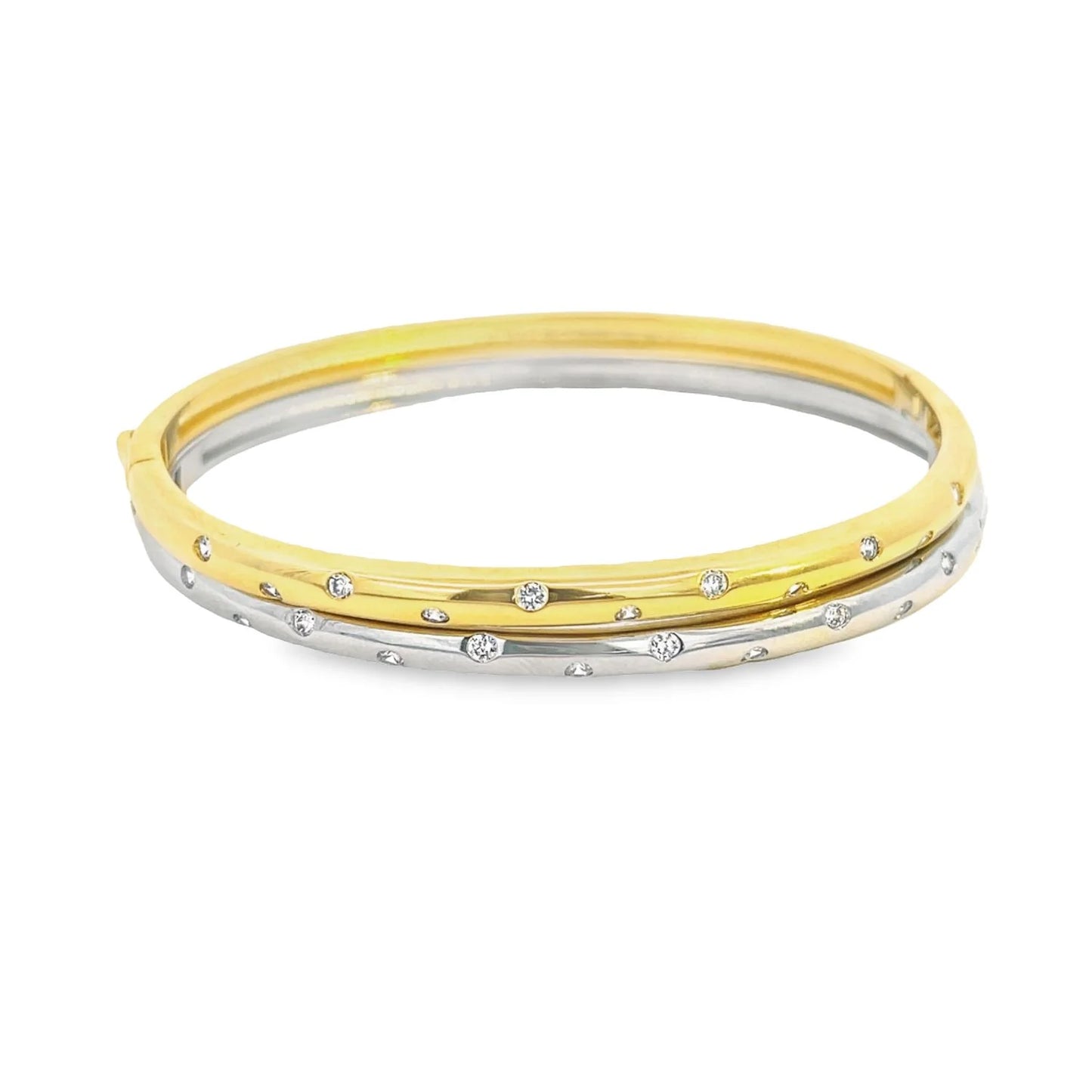 Vintage Style CZ Bangle