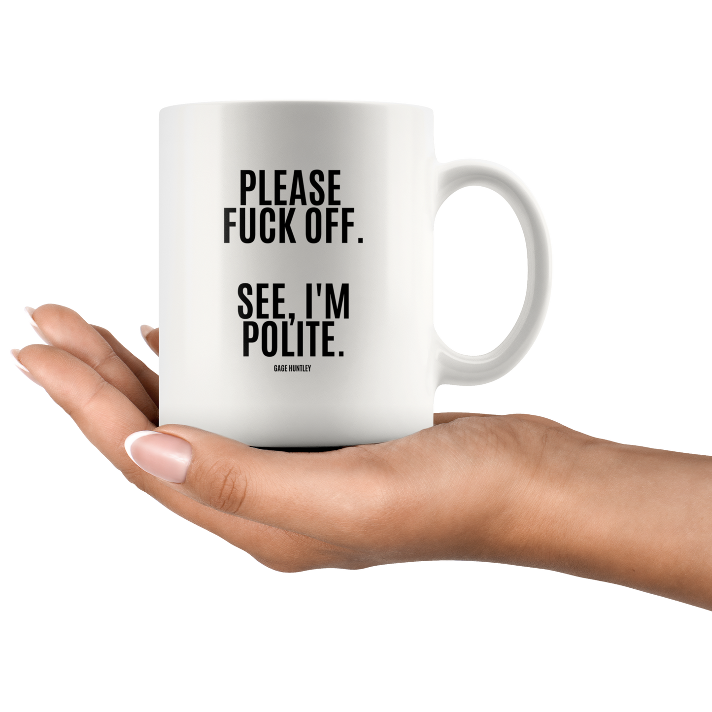 Please F Off - coffee mug