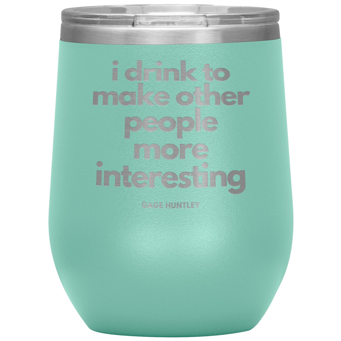 Interesting Wine Tumbler