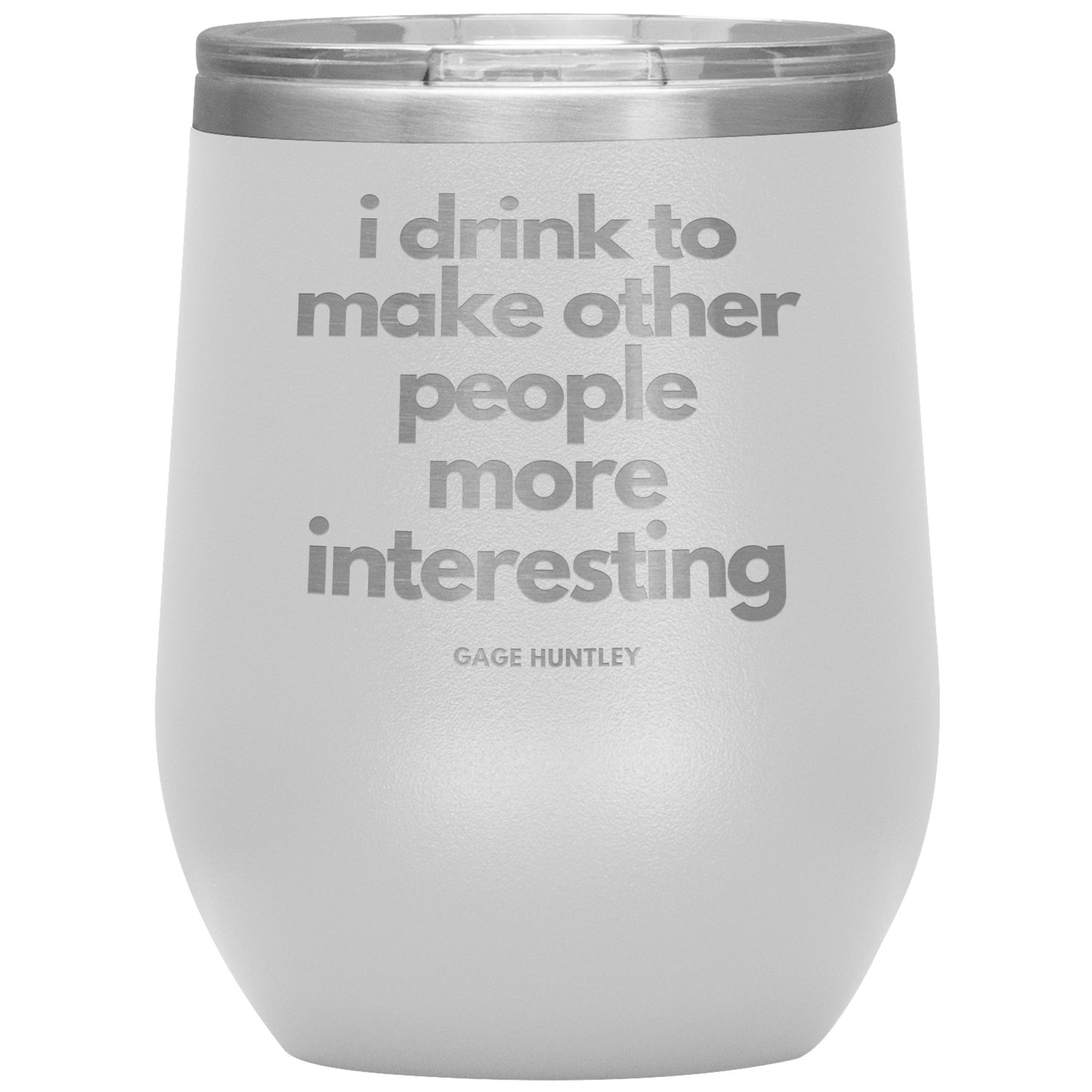 Interesting Wine Tumbler