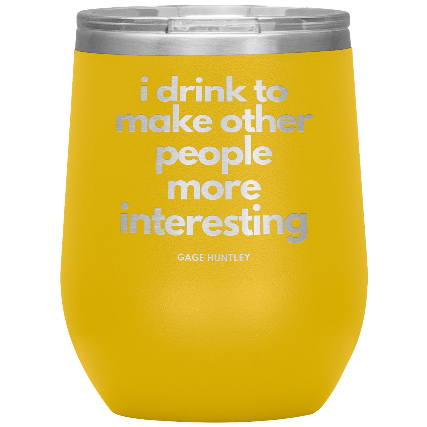 Interesting Wine Tumbler