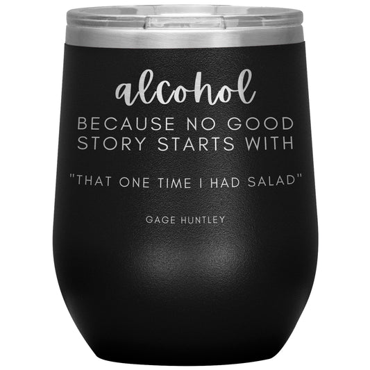 That One Time Wine Tumbler