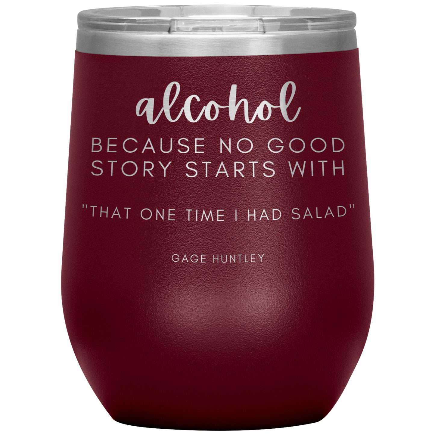 That One Time Wine Tumbler