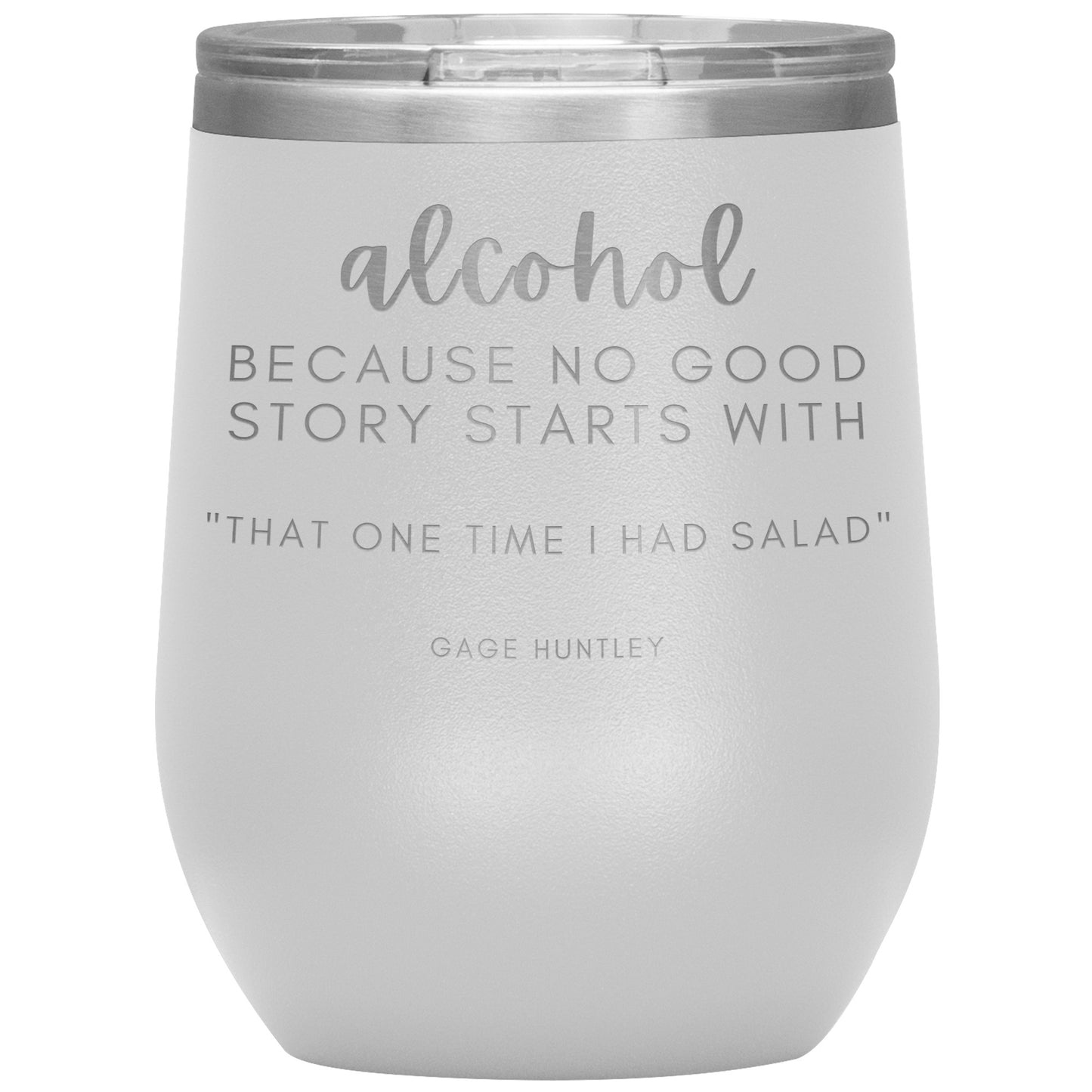 That One Time Wine Tumbler