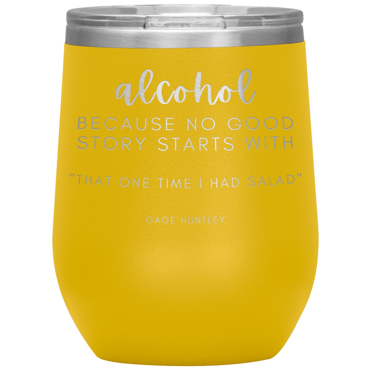 That One Time Wine Tumbler