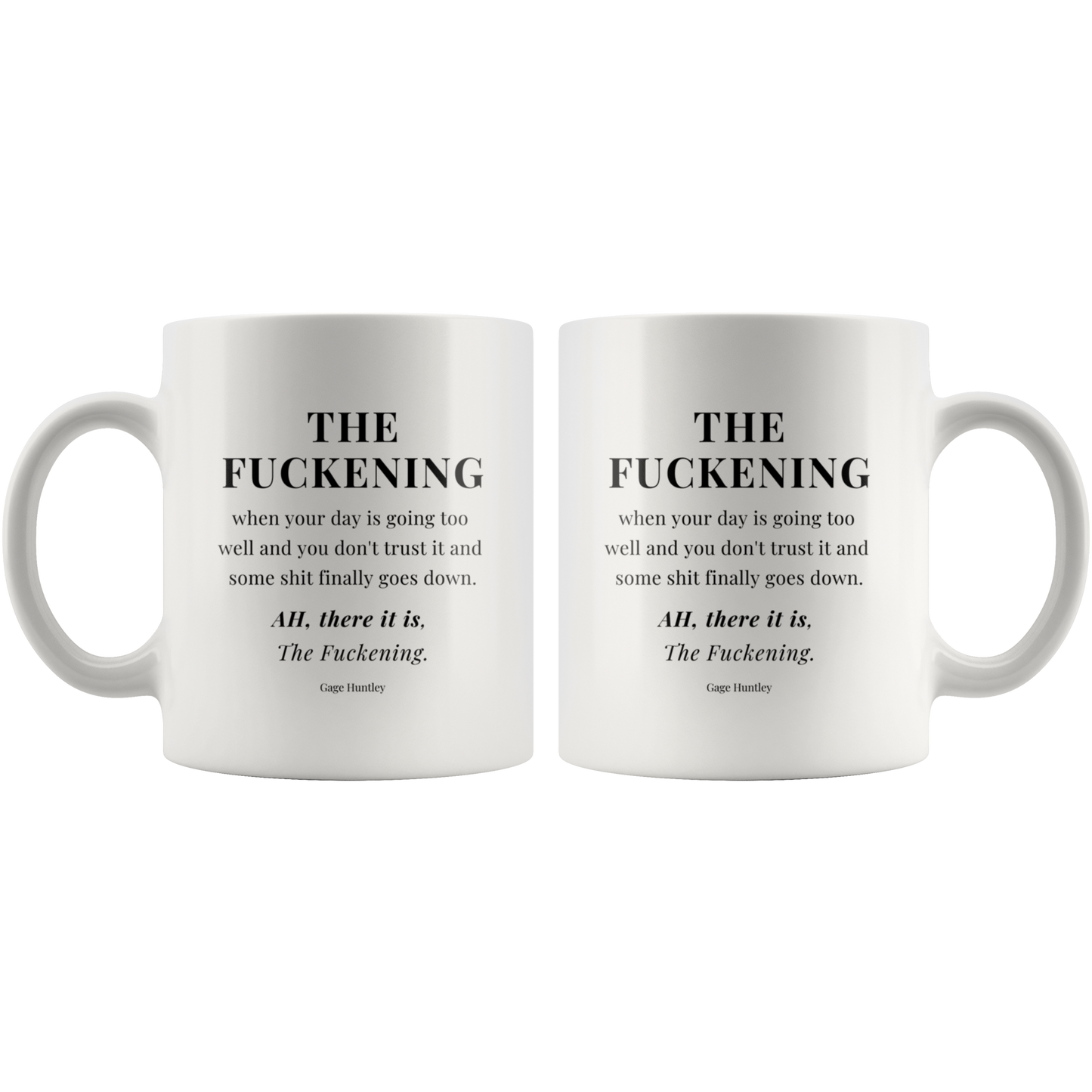 The F - kening- Coffee Mug