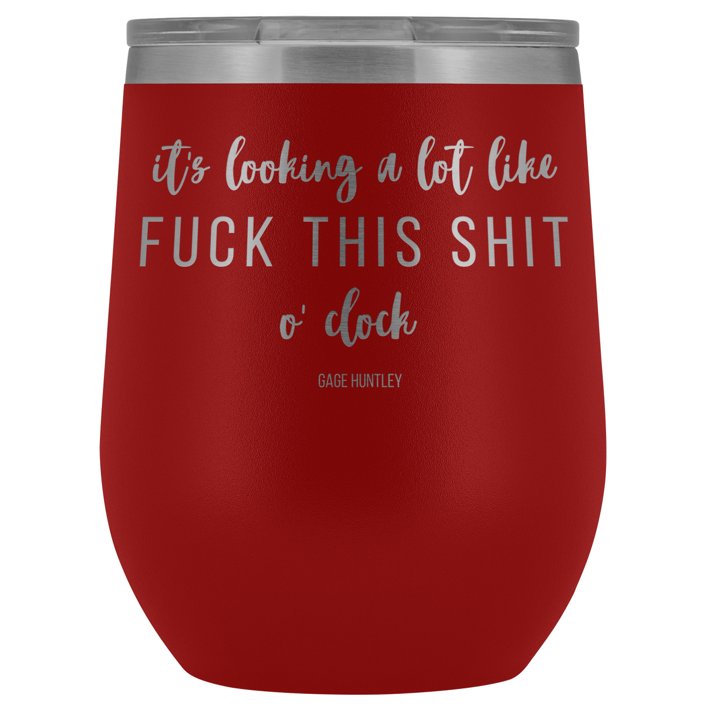 It's looking a lot like- wine tumbler