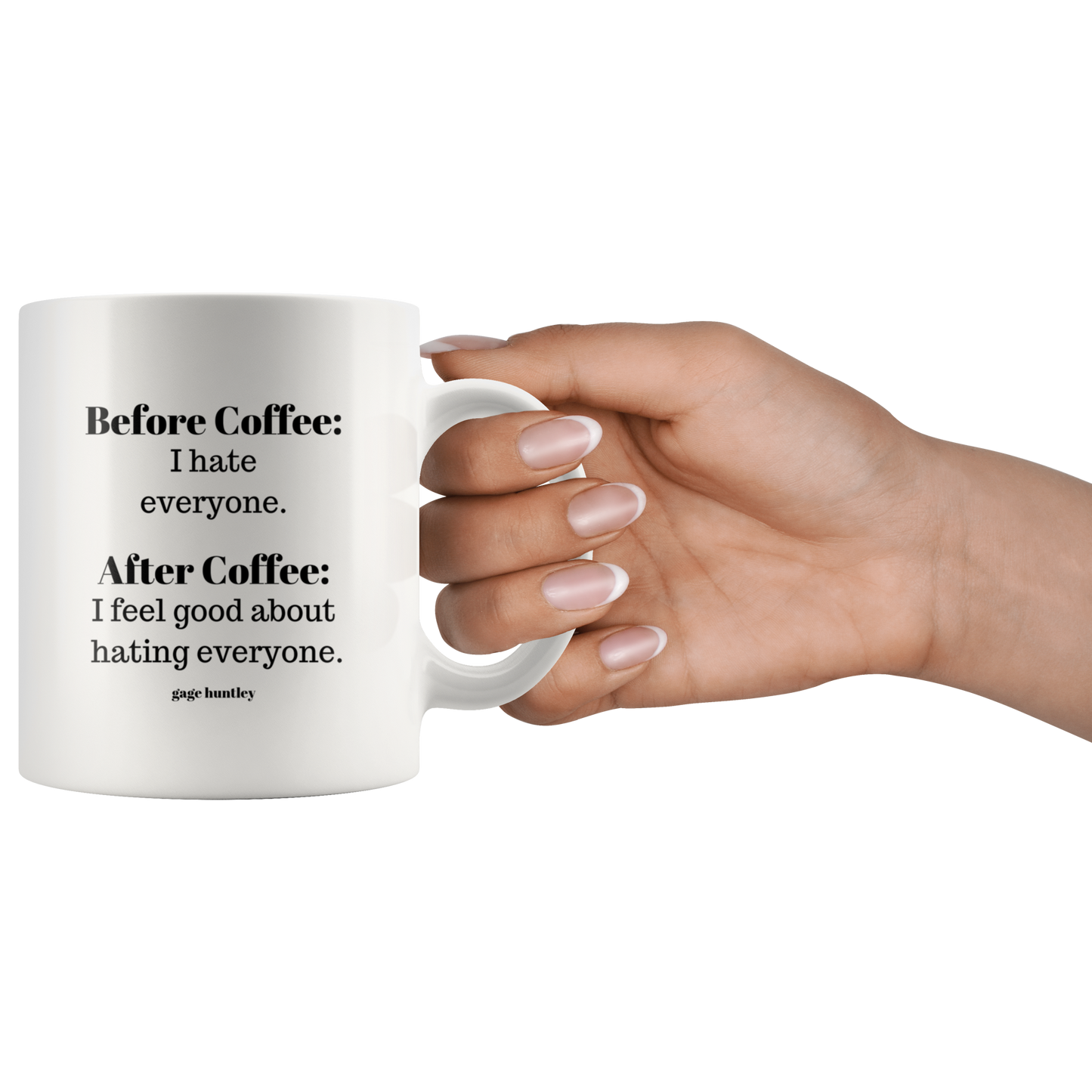 Before Coffee- Coffee Mug