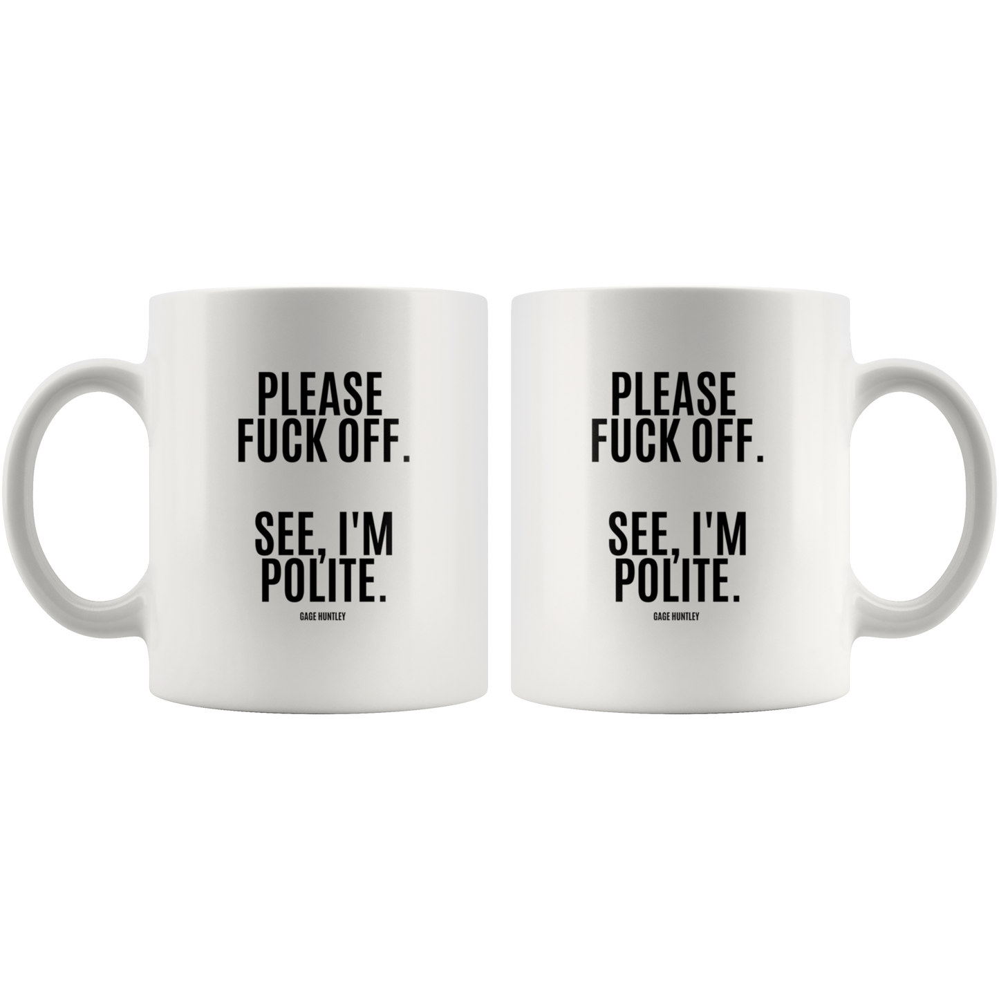 Please F Off - coffee mug