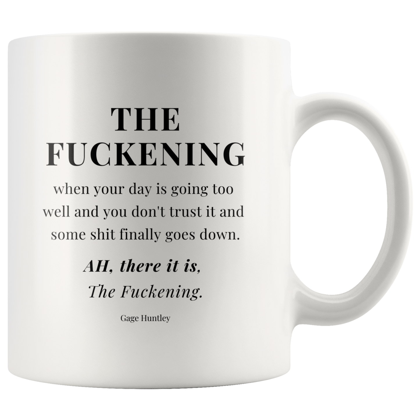 The F - kening- Coffee Mug
