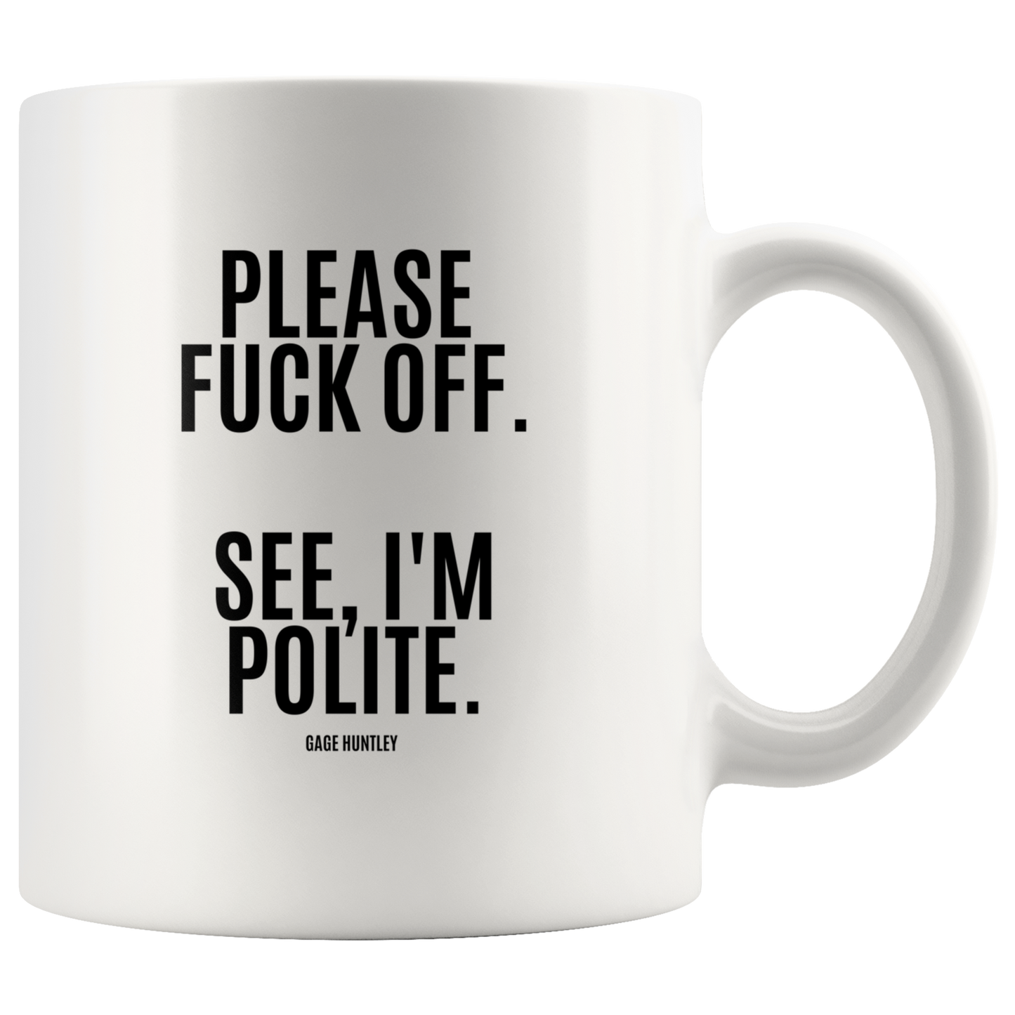 Please F Off - coffee mug