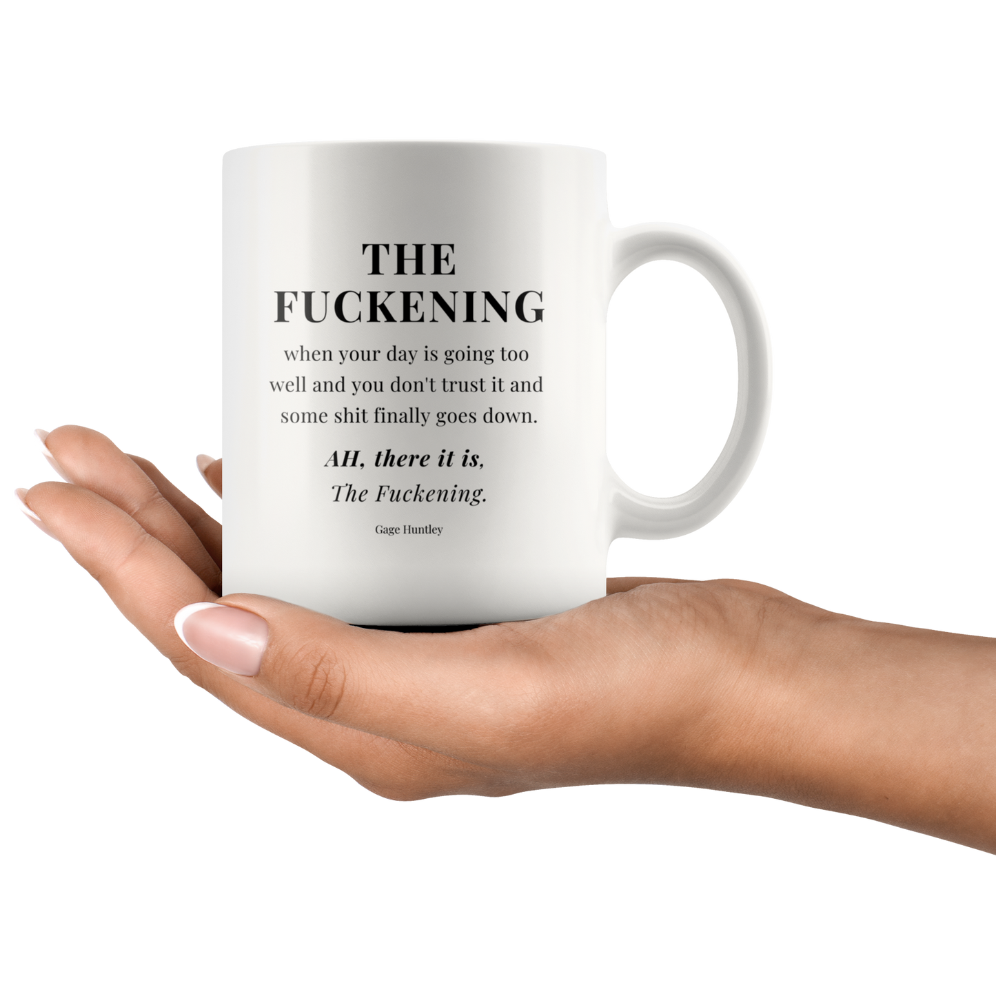The F - kening- Coffee Mug