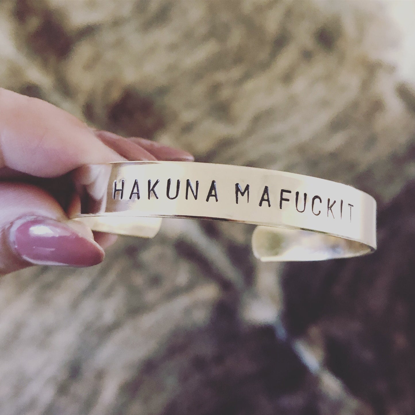 Hakuna Maf-ckit Cuff