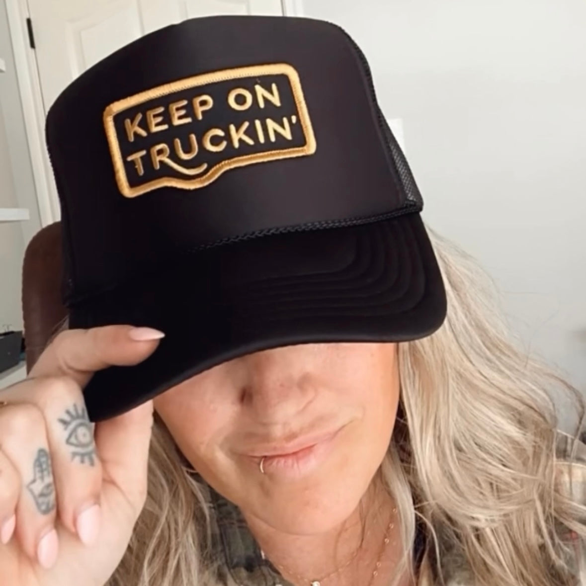 Keep on Truckin’ Trucker Hat