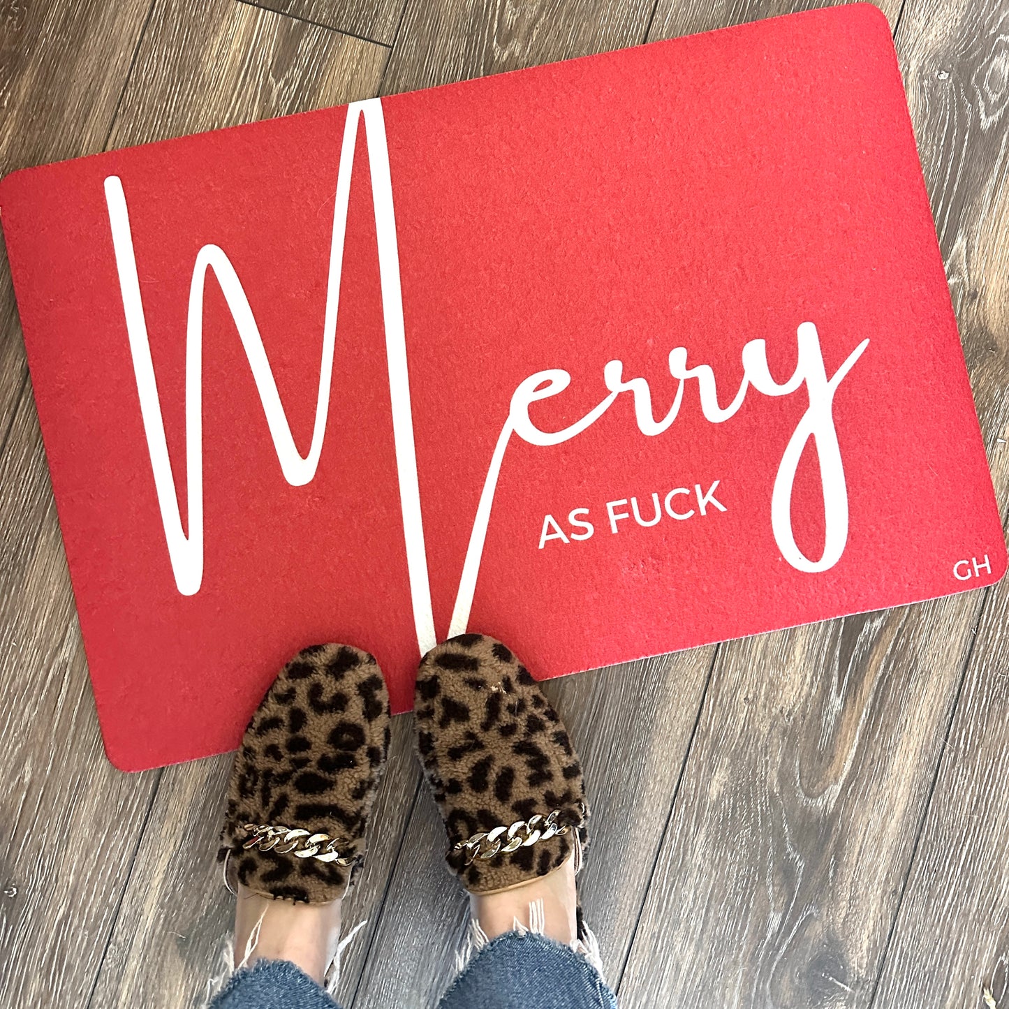 Merry AF Doormat