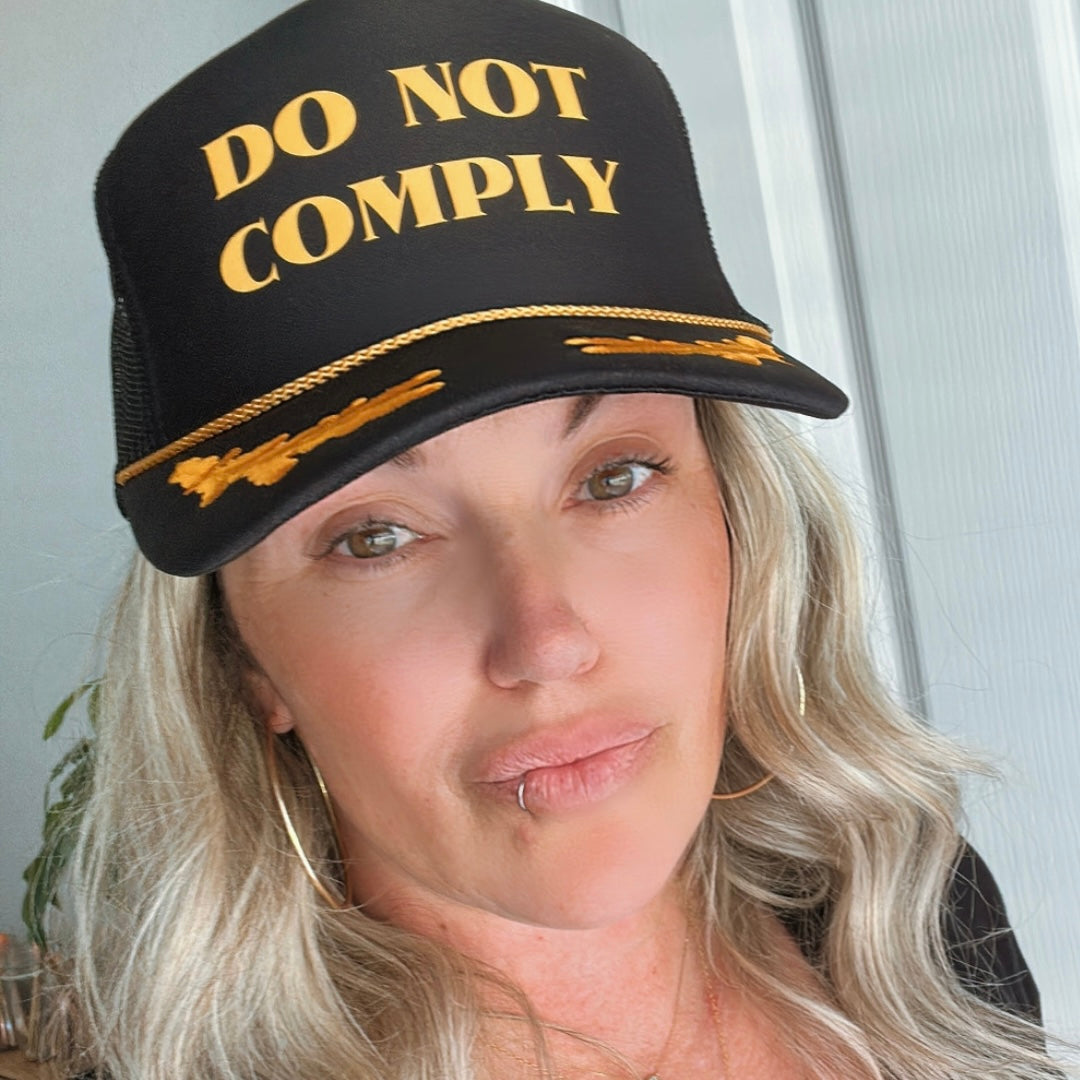 Do Not- The Captain Trucker Hat