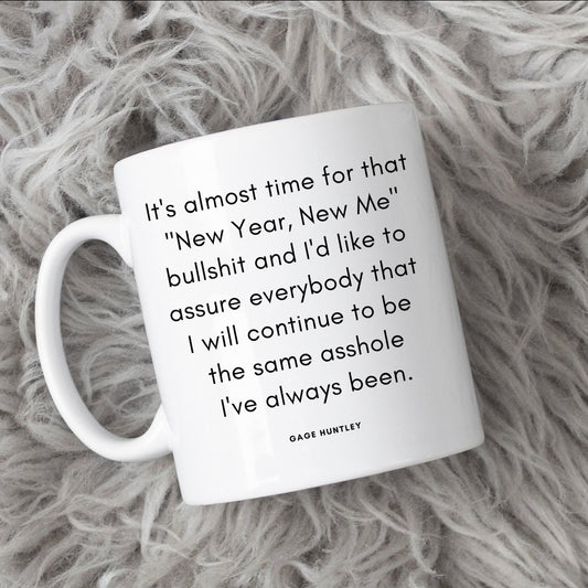 New Year New Me- coffee mug