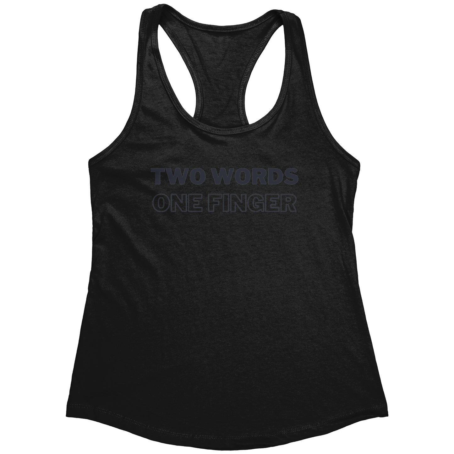 Two Words Womens Tank