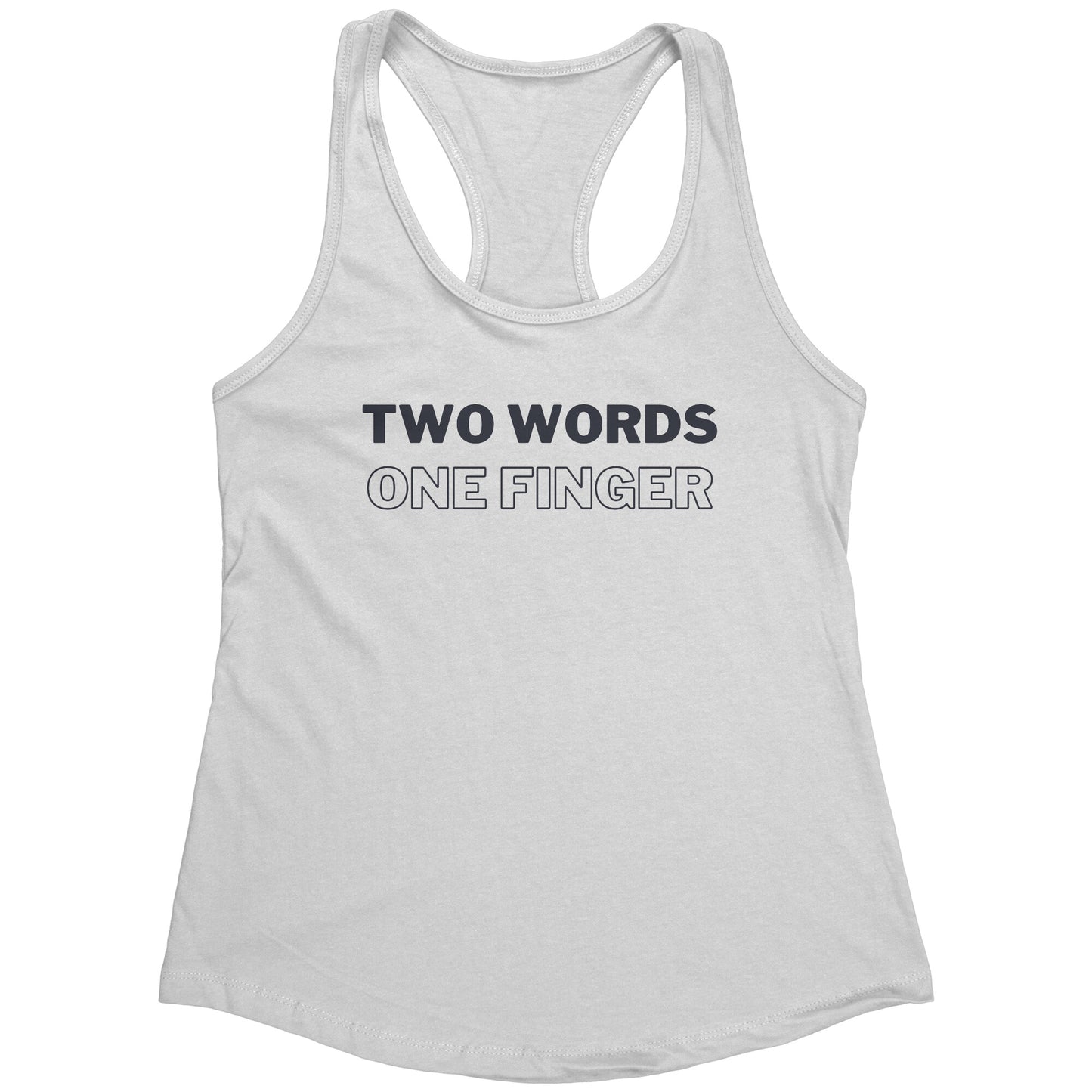 Two Words Womens Tank