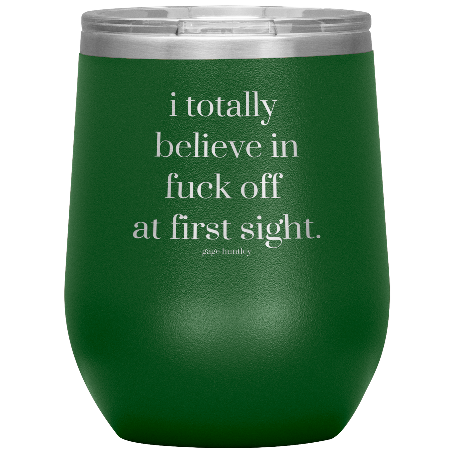 At First Sight- Wine Tumbler