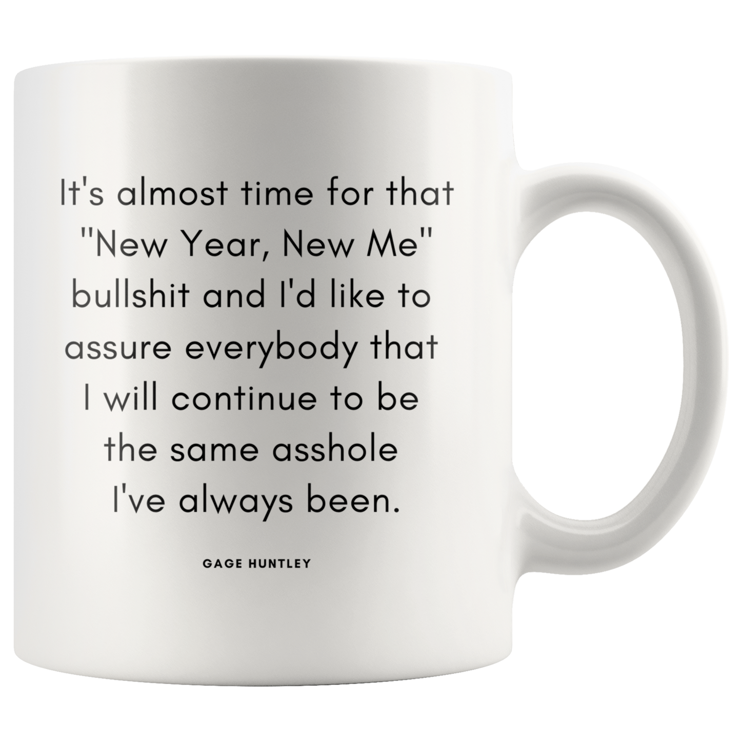 New Year New Me- coffee mug