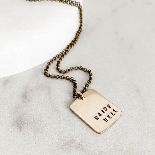 Raise Hell Necklace