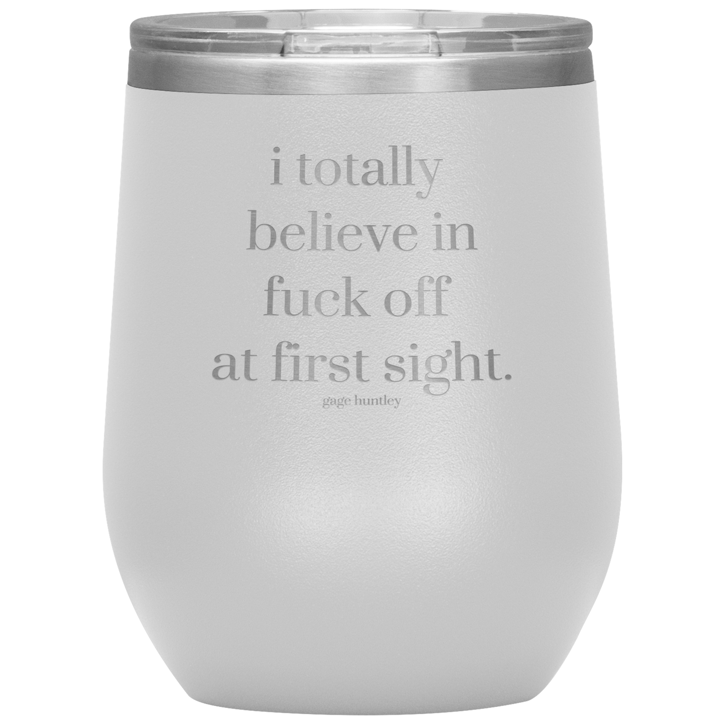 At First Sight- Wine Tumbler